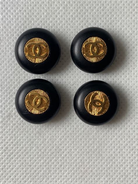 authentic vintage chanel buttons.